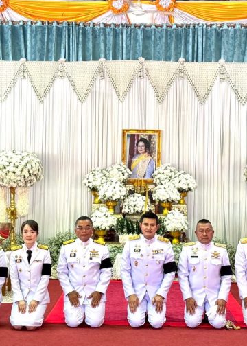 น่าน จัดพิธีถวายน้ำสรงพระบรมศพ เบื้องหน้าพระฉายาลักษณ์สมเด็จพระนางเจ้าสิริกิติ์ พระบรมราชินีนาถ พระบรมราชชนนีพันปีหลวง