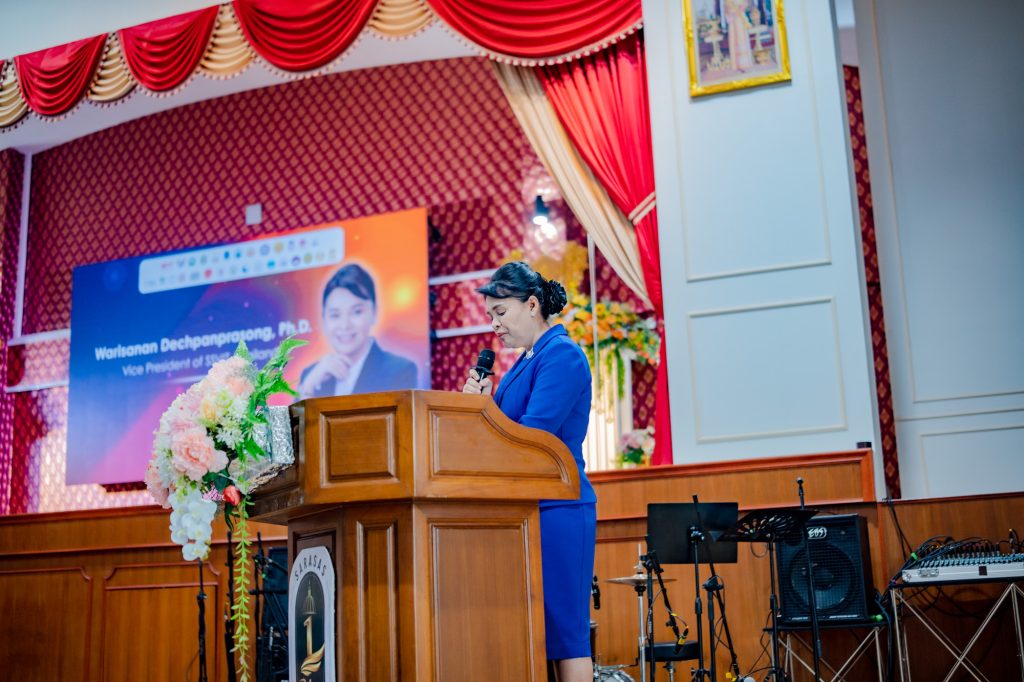 สถาบันสารสาสน์เทคโนโลยีแห่งสุวรรณภูมิ จัดประชุมวิชาการนานาชาติครั้งที่ 1 ขับเคลื่อนงานวิจัยและนวัตกรรมปัญญาประดิษฐ์เพื่อความยั่งยืนของโลก 16 Talknews Online