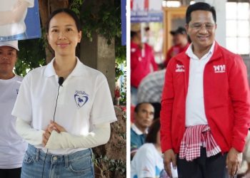 กาญจนบุรี – คุณสมบัติ 2 ผู้สมัคร สส.กาญจนบุรี เขต 4 พรรคภูมิใจไทย กับ เพื่อไทยผ่านฉลุย!! อดีต ผบก.ภ.จว.กาญจน์ เผยต่างฝ่ายต่างมีแบ็คอัพที่ดี ต่างแพ้ไม่ได้ เชื่อสาดกระสุนหนัก แนะให้ระวัง