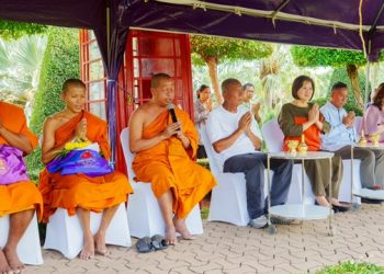 สวนนงนุชพัทยา จัดพิธีเปลี่ยนธงมนตรา 9 ต้น เสริมสิริมงคล รับพลังแห่งศรัทธาและพลังบวกจากธรรมชาติ