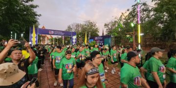 ชาวอยุธยา ร่วมกิจกรรม “แสงน้ำใจไทยทั้งชาติ” เดิน วิ่ง ปั่น ป้องกันอัมพาต ครั้งที่ 11