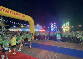 ชาวหนองคาย ร่วมกิจกรรม “แสงน้ำใจไทยทั้งชาติ” เดิน วิ่ง ปั่น ป้องกันอัมพาต ครั้งที่ 11