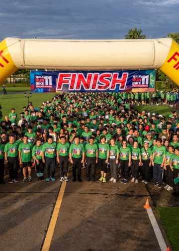 สระบุรี ชาวจังหวัดสระบุรี ทุกเพศ ทุกวัยกว่า 1,000 คน เข้าร่วมกิจกรรม WALK RUN BIKE 111 เฉลิมพระเกียรติ