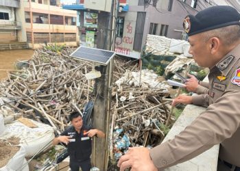 ผู้การฯ ตำรวจเชียงราย -กสทช. ลุยตรวจเข้มเสาสัญญาณชายแดนเชียงรายเ ชื่อมท่าขี้เหล็ก-คิงส์โรมัน สกัดแก๊งคอลเซ็นเตอร์ ดึงสัญญาณ!