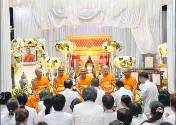 วัดพระธรรมกาย แสดงกตเวทิตาธรรมเป็นเจ้าภาพบำเพ็ญกุศลอดีตเจ้าอาวาสวัดบางปลา