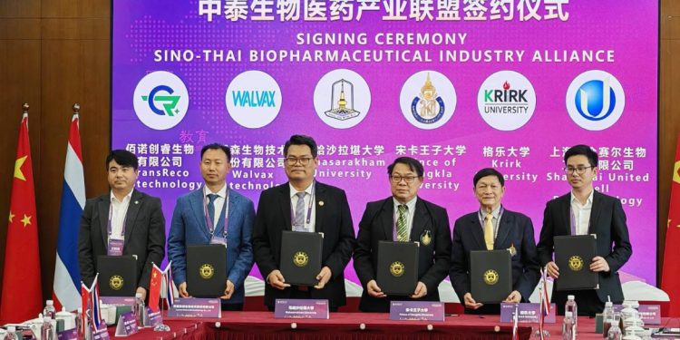 มมส จับมือ WMU จีน ลงนาม MOU ยกระดับวิจัยชีวเวชภัณฑ์และการแพทย์