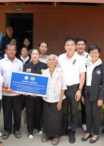 ผู้ว่าฯ พังงา มอบบ้านใหม่ผู้สูงอายุ “ซ่อมบ้าน สร้างคน สานพลัง เพื่อผู้สูงอายุจังหวัดพังงา”