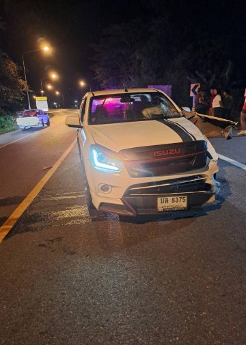 กระบะชนจักรยานยนต์ หนุ่มวัย 27 ปีเสียชีวิตคาที่ ถนนปัว–ท่าวังผา