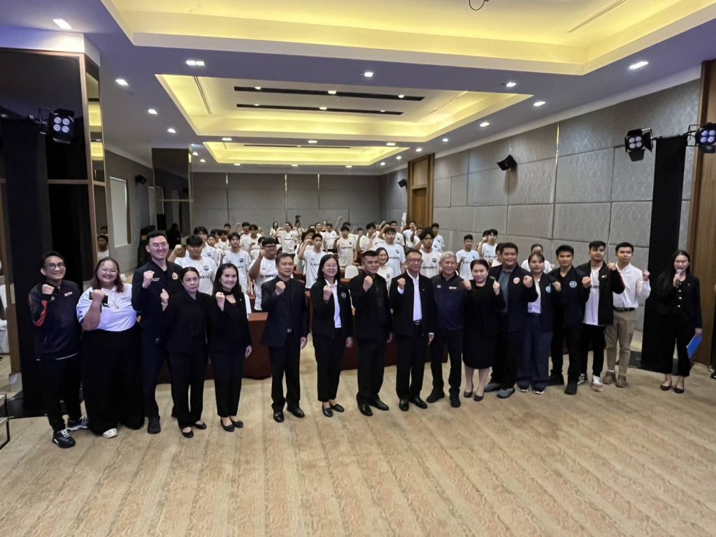 สำนักงานการกีฬาแห่งประเทศไทย จังหวัดหนองคายแถลงข่าวการจัดโครงการกีฬาเพื่อสร้างสังคมที่แข็งแรงสร้างอาชีพและรายได้ กีฬาเพื่อสร้างศักยภาพของประเทศ "Domestic Power"การพัฒนา เยาวชน Youth Development ประจำปี 2568 ชนิดกีฬาอีสปอร์ตภาคตะวันออกเฉียงเหนือ จังหวัดหนองคาย 13 Talknews Online