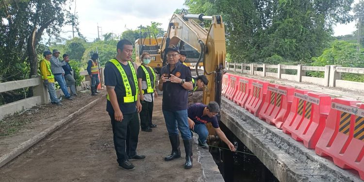 ปราจีนบุรี สะพานยุบตัวเปิดใช้การได้พุธนี้ 12 ปราจีนบุรี สะพานยุบตัวเปิดใช้การได้พุธนี้