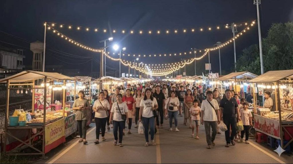 ลพบุรี คนละครึ่งพลัสคึกคักเทศบาลเมืองเปิดถนนคนเดินกระตุ้นเศรษกิจ 13 Talknews Online