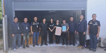 สธ. มหาสารคามบูรณาการร่วมตรวจโกดังเก็บสินค้าออนไลน์