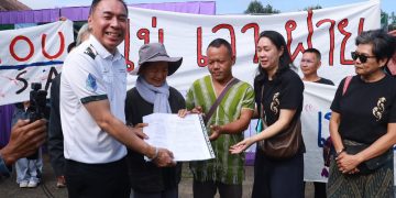 ชัด! กรมฯน้ำบอกเองชาวบ้านไม่เอาฝายดักตะกอน เครือข่ายสิทธิมนุษยชนจี้ “อนุทิน” ระดับเจรจาเมียนมา-ว้า