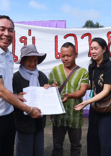 ชัด! กรมฯน้ำบอกเองชาวบ้านไม่เอาฝายดักตะกอน เครือข่ายสิทธิมนุษยชนจี้ “อนุทิน” ระดับเจรจาเมียนมา-ว้า