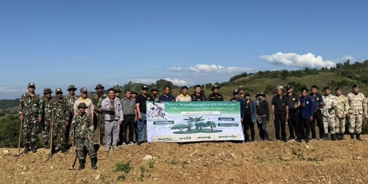 อุทยานแห่งชาติศรีน่าน ขับเคลื่อน “ปลูกป่า 3 อย่าง ประโยชน์ 4 อย่าง” ฟื้นฟูป่าต้นน้ำน่านอย่างยั่งยืน