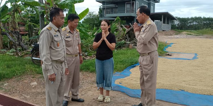 ปราจีนบุรี สาวถอยรถตกรางยูโครงการก่อสร้างอบต. 12 ปราจีนบุรี สาวถอยรถตกรางยูโครงการก่อสร้างอบต.