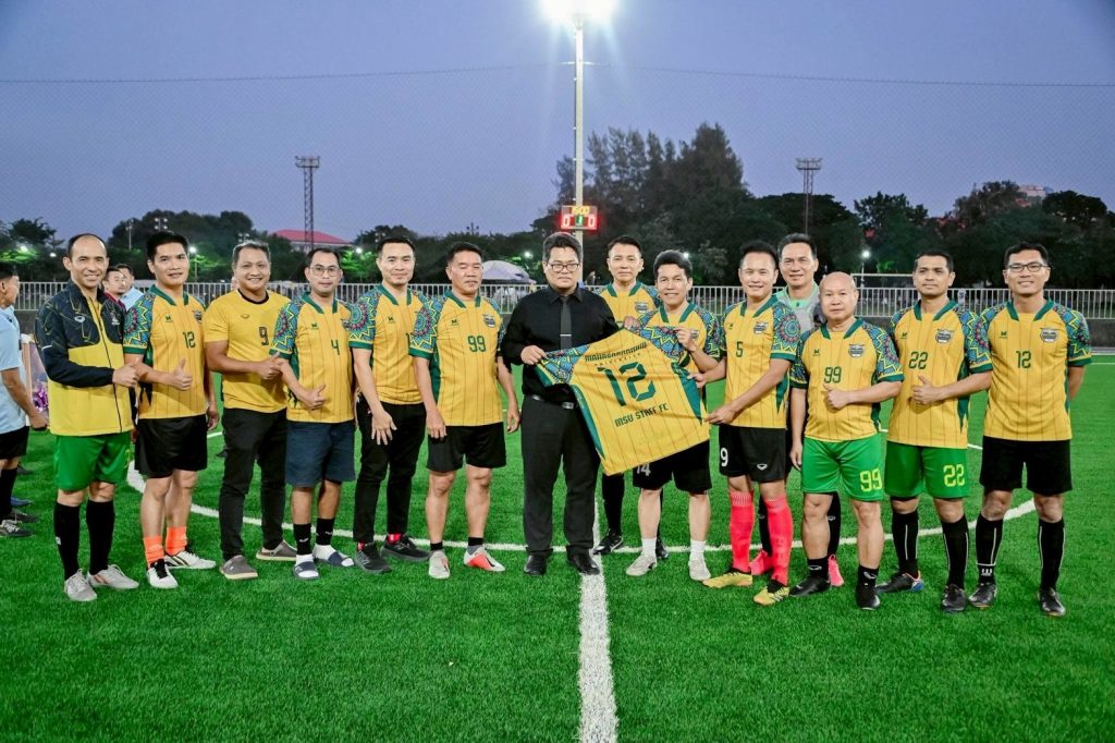 มมส เปิดสนามฟุตบอลหญ้าเทียมแห่งใหม่ เดินหน้าสู่ “มหาวิทยาลัยสุขภาพ” 13 Talknews Online