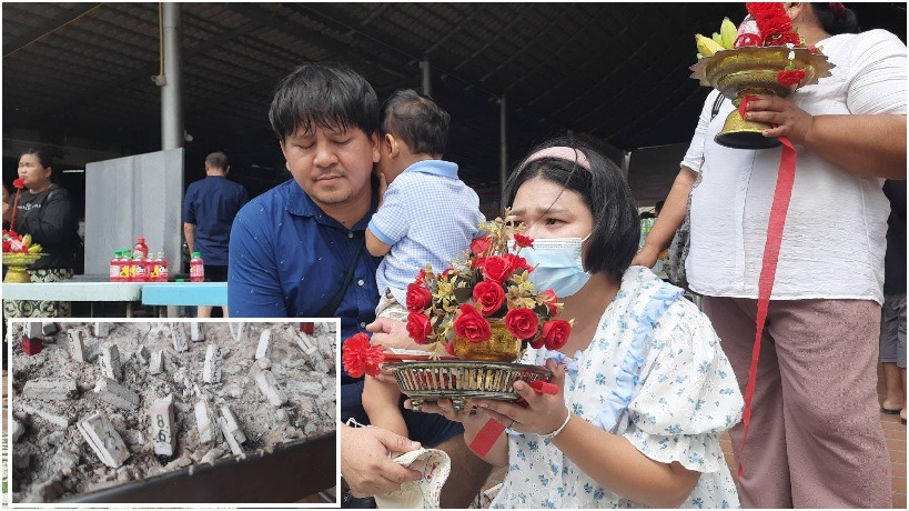 ปทุมธานี ใช้ล็อตเตอรี่กว่า10,000ใบทำกระทงพญานาคยักษ์แก้บนพ่อปูแม่ย่า ท้าวเวสฯให้คนแรกได้ลูกชายสมใจ ไอ้ไข่ให้ 3 งวดติดค้าขายดี 14 Talknews Online