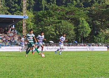 ฟุตบอลสร้างฝัน ทีมหมอนทองวิทยาบุกทีมสาลิกา อบจ.พังงา ชนะ 3-0