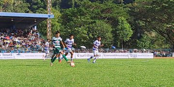 ฟุตบอลสร้างฝัน ทีมหมอนทองวิทยาบุกทีมสาลิกา อบจ.พังงา ชนะ 3-0