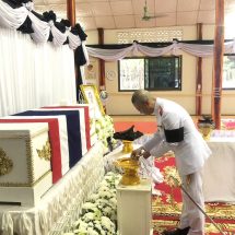กาฬสินธุ์รับศพสิบเอกอภิสิทธิ์ทหารเสนารักษ์สละชีพเพื่อชาติ