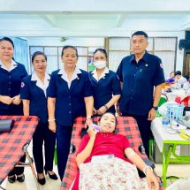 พังงา เหล่ากาชาดจังหวัดพังงา ออกหน่วยรับบริจาคโลหิต ณ โรงเรียนตะกั่วป่า“เสนานุกูล” ตำบลบางนายสี อำเภอตะกั่วป่า จังหวัดพังงา