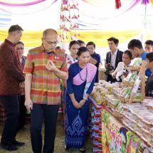 ชาวอำเภอกันทรวิชัย จังหวัดมหาสารคาม ร่วมสืบสานประเพณีบุญคูณลาน