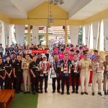 เบตง / แถลงข่าวจัดฟุตซอลต้านภัยยาเสพติด