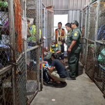 ถังเก็บเศษอาหารระเบิดหลังตลาดสดย่านทุ่งครุ คนงานเจ็บสาหัส