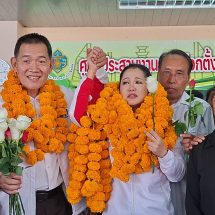 พังงา/คึกคัก ..วันแรกการรับสมัคร ส.ส. แบบแบ่งเขตจังหวัดพังงา ทั้งสองเขตเลือกตั้ง ผู้สมัครตบเท้าเข้าสมัคร พร้อมด้วยกองเชียร์แห่ให้กำลังใจเพียบ