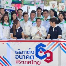 เลือกตั้ง 33 เขต กทม. คึกคัก “กล้าธรรม” ท้าชนทุกสนาม ตั้งเป้าคว้า 100 สส.ทั่วประเทศ สวนแรง พรรคไม่จับมือ ส่องกระจกดูตัวเองก่อนกล่าวหาใครแบบไร้หลักฐาน ระวังจะย้อนเข้าตัว