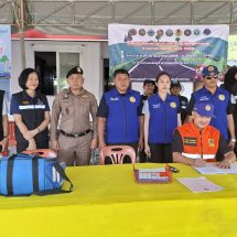 รองผู้ว่าฯ พังงา ลงพื้นที่ตรวจศูนย์ป้องกันอุบัติเหตุเทศกาลปีใหม่ 2569