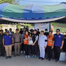 กาญจนบุรี – ลงพื้นที่ตรวจเยี่ยมจุดตรวจช่วงเทศกาลปีใหม่ 2569 กำชับเจ้าหน้าที่อำนวยความสะดวกจราจรช่วงขากลับและเข้มงวดมาตรการความปลอดภัยทางถนน