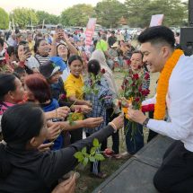 ลพบุรี​ วรวงศ์​ วรปัญญา ผู้สมัคร ส.ส.คนเดียวที่มีเวทีปราศรัยแนะนำนโยบายพรรค