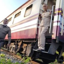 ปราจีนบุรี รถไฟชนป้าบาดเจ็บสาหัส