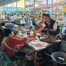 ลพบุรี ผู้สมัครพรรคภูมิใจไทยเขต1 เดินหาเสียงอ้อนขอคะแนนชาวบ้าน