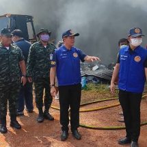 ปราจีนบุรี ไฟไหม้โกดังเก็บอุปกรณ์แอร์2หามูลค่ากว่า 10 ล้านบาท