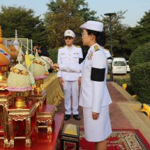 กาญจนบุรี – จัดพิธีวางพานพุ่มดอกไม้ถวายราชสักการะพระบรมราชานุสาวรีย์ พ่อขุนรามคำแหงมหาราช เนื่องใน “วันพ่อขุนรามคำแหงมหาราช” ประจำปี 2569 เพื่อน้อมสำนึกในพระมหากรุณาธิคุณที่ทรงมีต่อปวงชนชาวไทย