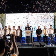 ‘วันนอร์-ทวี’ นำพลพรรคประชาชาติ ปราศรัยใหญ่ปัตตานี ตั้งเป้า 10-15 เก้าอี้ ประกาศสงครามกัญชา-ทลายทุนผูกขาด-ไม่เอาพรรคสีเทา