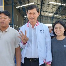ปทุมธานี ผู้สมัคร สส.ปทุมพรรคเพื่อไทย เขต 8 เบอร์ 4 เร่งลงพื้นที่ปราศรัยย่อยคนนับพันให้ความสนใจ