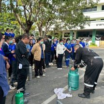 เตรียมพร้อม !รพ.สมเด็จพระยุพราชเด่นชัยฯ ฝึกซ้อมแผนดับเพลิงฯลดการสูญเสียชีวิตและทรัพย์สิน สร้างทักษะและความคุ้นเคย และระบบความปลอดภัยฯ