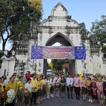 ลพบุรี แรลลี่แต่งชุดไทยไหว้พระ​ดี​เพื่อเป็นการเทิดพระเกียรติสมเด็จพระนารายณ์มหาราช​ ส่งเสริมการท่องเที่ยว​