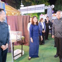 เปิดแล้ว OTOP THAI สายใยพระบารมี “เส้นสายลายหมี่ ของดีมหาสารคาม”