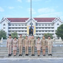 รองผู้ว่าราชการจังหวัดนครปฐมคนใหม่ สักการะสิ่งศักดิ์สิทธิ์ในจังหวัด เพื่อความเป็นสิริมงคลก่อนปฏิบัติหน้าที่
