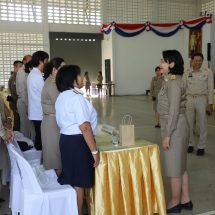 กาญจนบุรี – ผวจ. เดินสายมอบแนวทางการปฏิบัติงานให้กับส่วนราชการ ในพื้นที่อำเภอห้วยกระเจา ชู 12 นโยบาย ให้เป็นเมืองที่น่าอยู่ มีความปลอดภัย และเศรษฐกิจมั่นคงอย่างยั่งยืน