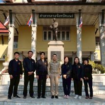 “กฤชกรรณ์ชัย บัวดำ” ปชส.แพร่ สักการะสิ่งศักดิ์สิทธิ์ศาลากลาง เพื่อเป็นสิริมงคลในโอกาสเข้ารับตำแหน่งใหม่