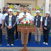 ปราจีนบุรี รณรงค์เชิญชวนไปใช้สิทธิ์เลือกตั้ง