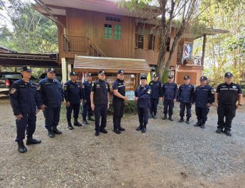 กอ.รมน.แพร่ ร่วมกับ ส่วนป้องกันรักษาป่าฯ”ตรวจเยี่ยม” หน่วยป้องกันรักษาป่าที่ พร.12 (แม่จั๊วะ)