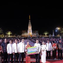 กาฬสินธุ์เปิดงานนมัสการพระธาตุพนมห้วยเม็ก บุญกุ้มข้าวใหญ่ บวชชี – พราหมณ์