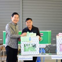 นายกเทศมนตรีนครเชียงราย พร้อมครอบครัว ลงคะแนนเลือกตั้ง ส.ส. และลงประชามติ